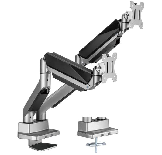 mbeat® activiva Heavy Duty Dual Monitor Screen Gas Spring Monitor Arm Support:For monitors 17'-35...