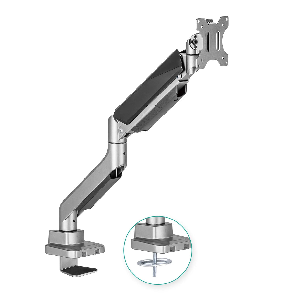 (LS) mbeat® Activiva Heavy Duty Single Monitor Screen Gas Spring Monitor Arm ACA-HMA-SGS01Y Color...