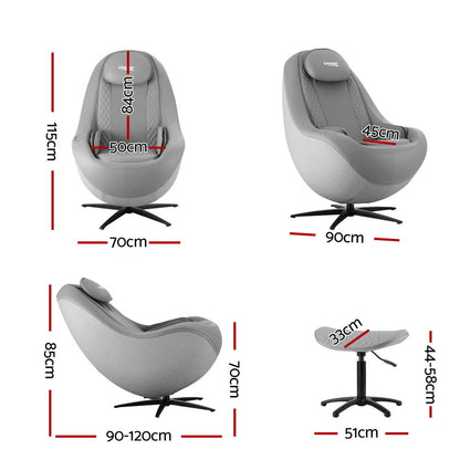 Livemor Massage Chair Electric Recliner Home Massager 3D ROLI - Image 2