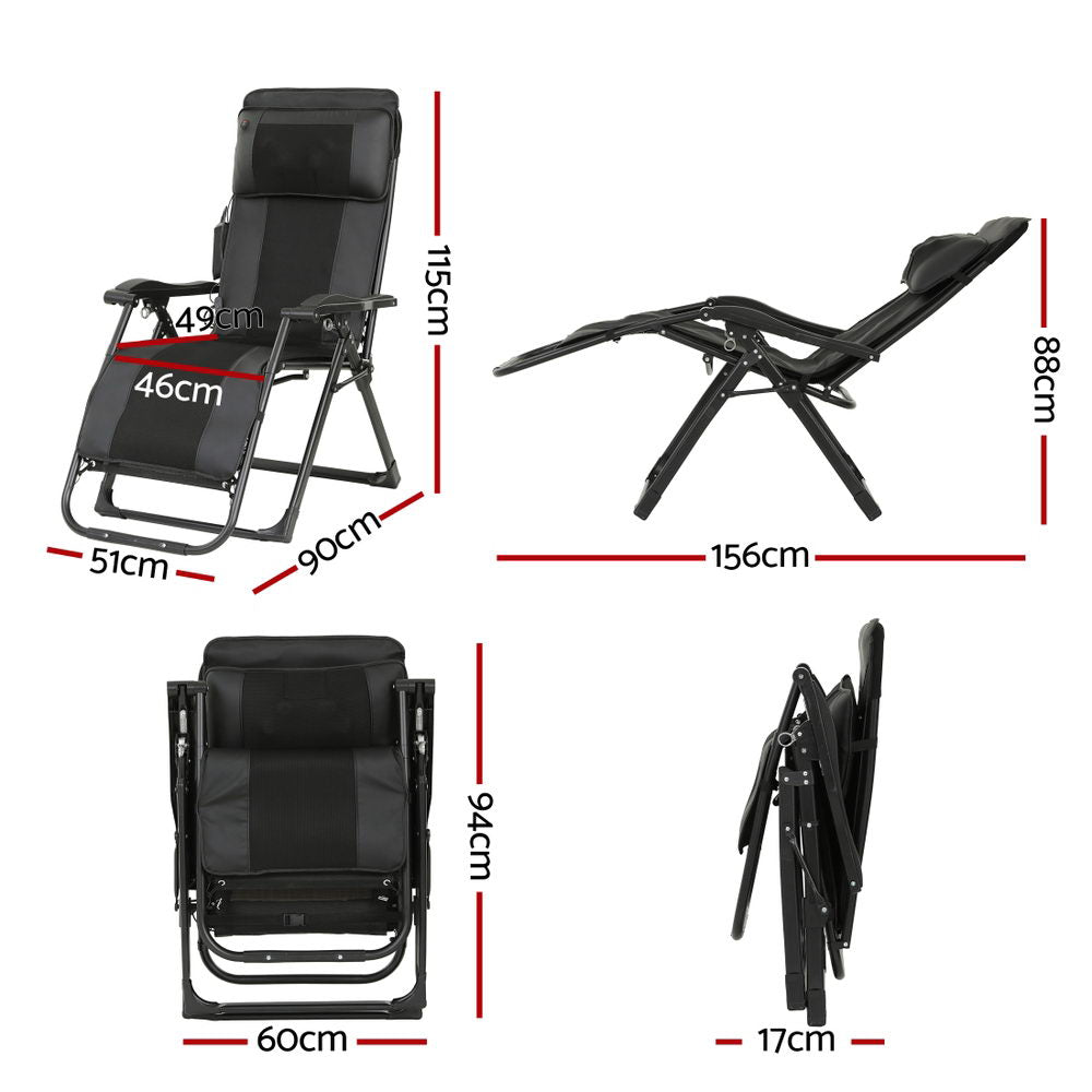 Livemor Massage Chair Electric Recliner Home Massager AYAN - Image 2