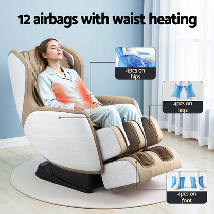 Livemor Massage Chair Electric Recliner Home Massager 3D OLIN - Image 8