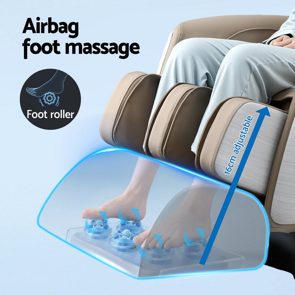 Livemor Massage Chair Electric Recliner Home Massager 3D OLIN - Image 9