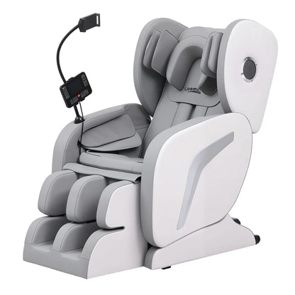Livemor Full Body Massage Chair VEGA, Foot Roller, Waist & Calf Heat, Recliner, Airbags Compression