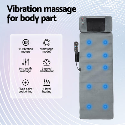Livemor Massage Mat 10-nodes Vibration Heating Massage Cushion - Image 6
