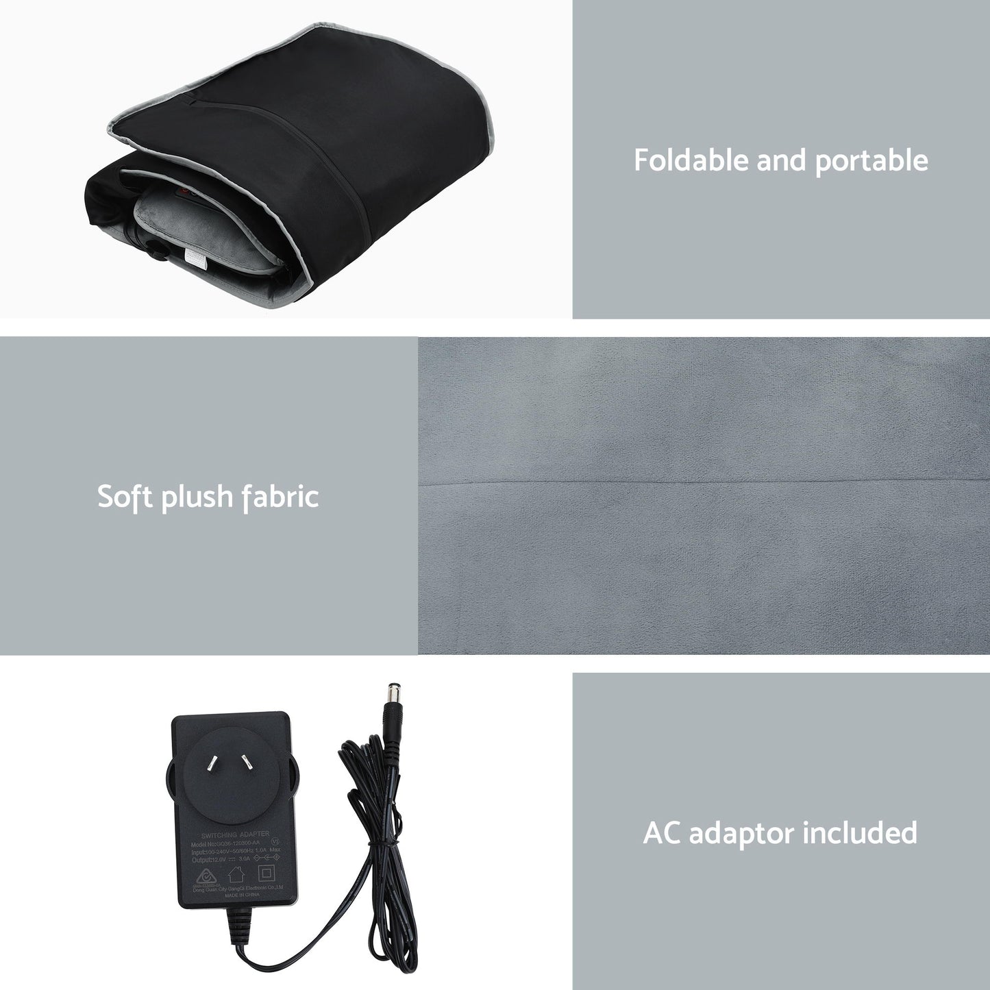Livemor Massage Mat 10-nodes Vibration Heating Massage Cushion - Image 8