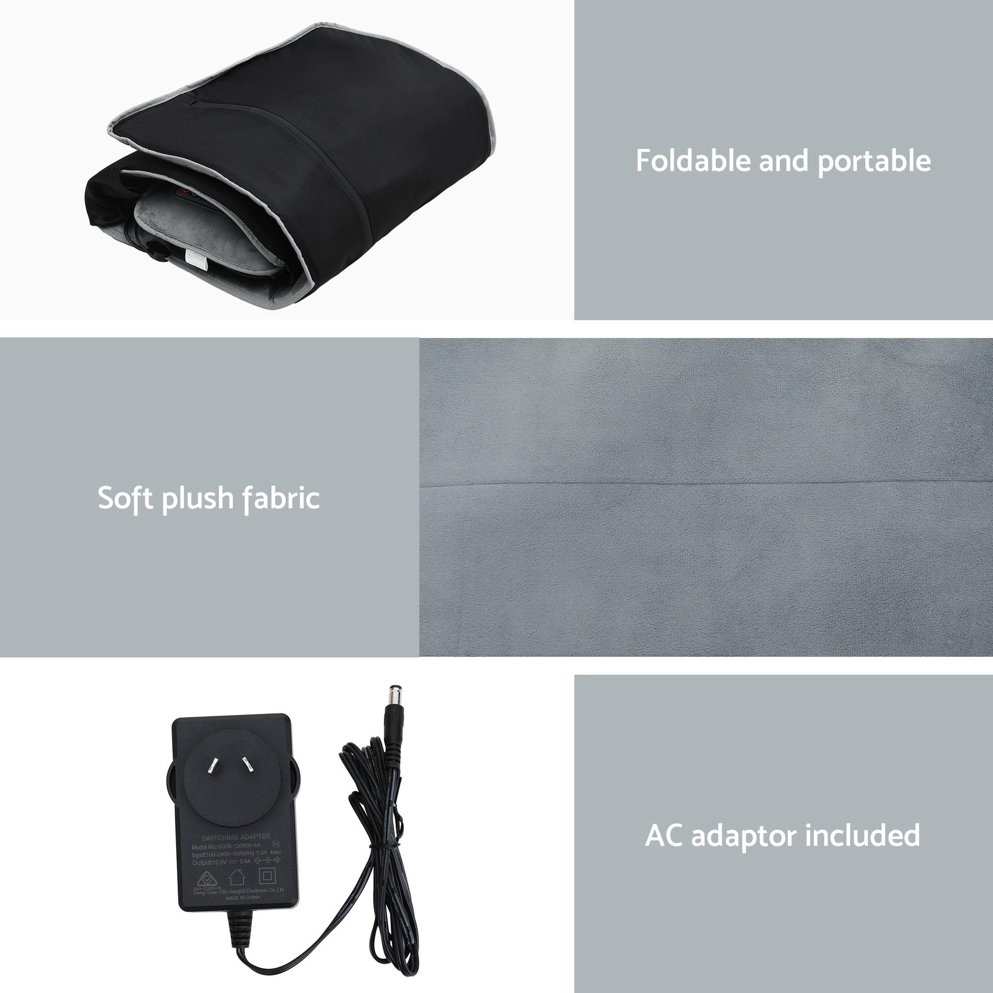 Livemor Massage Mat 10-nodes Vibration Heating Massage Cushion - Image 8