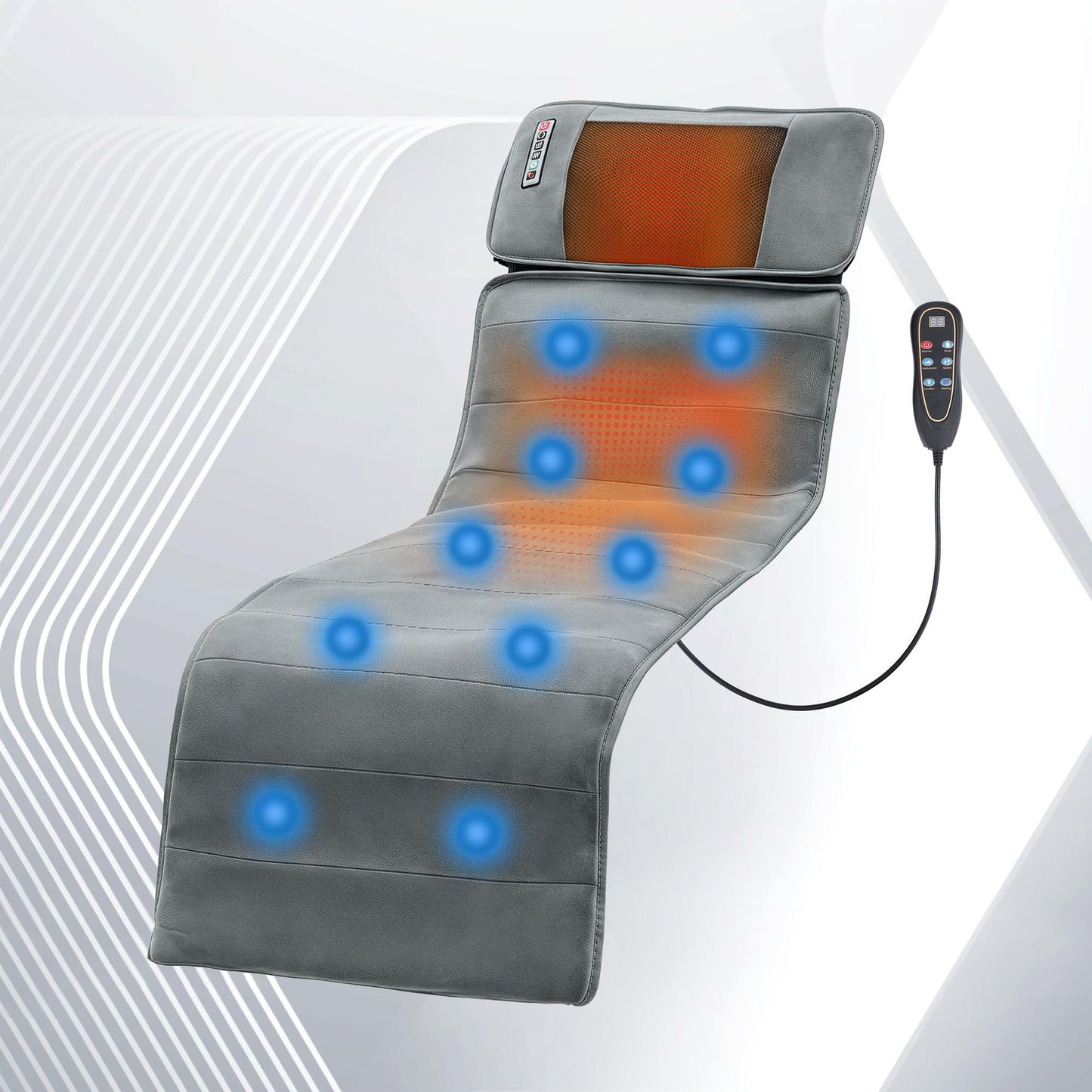 Livemor Massage Mat 10-nodes Vibration Heating Massage Cushion - Image 9