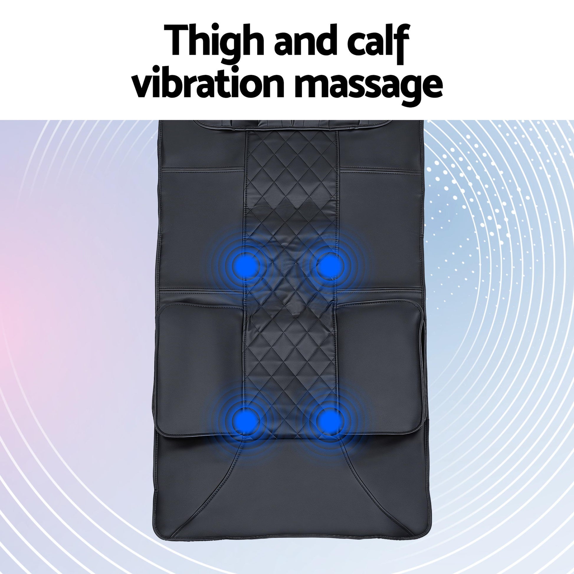 Livemor Massage Mat Heated Kneading Neck Massager Lumbar Airbag Stretch - Image 8
