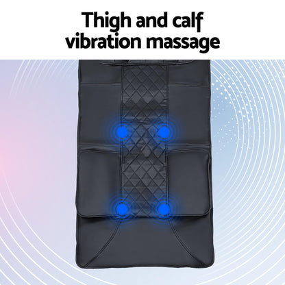 Livemor Massage Mat Heated Kneading Neck Massager Lumbar Airbag Stretch - Image 8