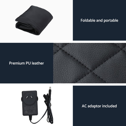 Livemor Massage Mat Heated Kneading Neck Massager Lumbar Airbag Stretch - Image 9