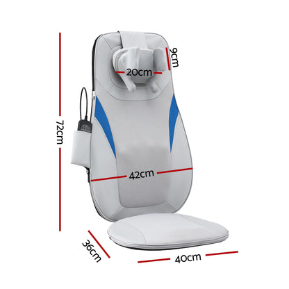 Livemor Full Back Massage Cushion 3D Kneading Heating Massage Seats - Image 2