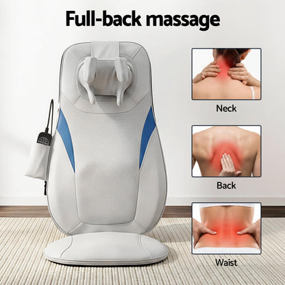 Livemor Full Back Massage Cushion 3D Kneading Heating Massage Seats - Image 4