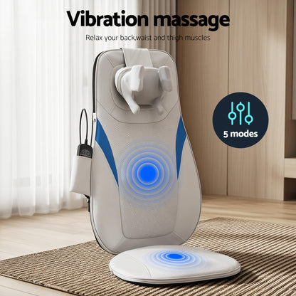 Livemor Full Back Massage Cushion 3D Kneading Heating Massage Seats - Image 7