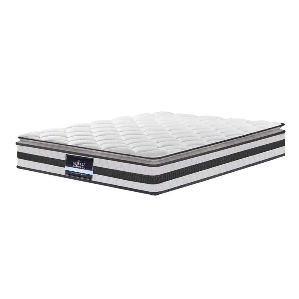Giselle Bedding 21cm Mattress Pillow Top Queen - Image 2