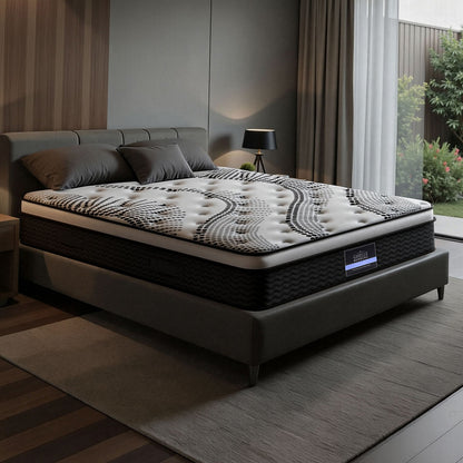 Giselle Bedding 32cm Mattress Euro Top Super King