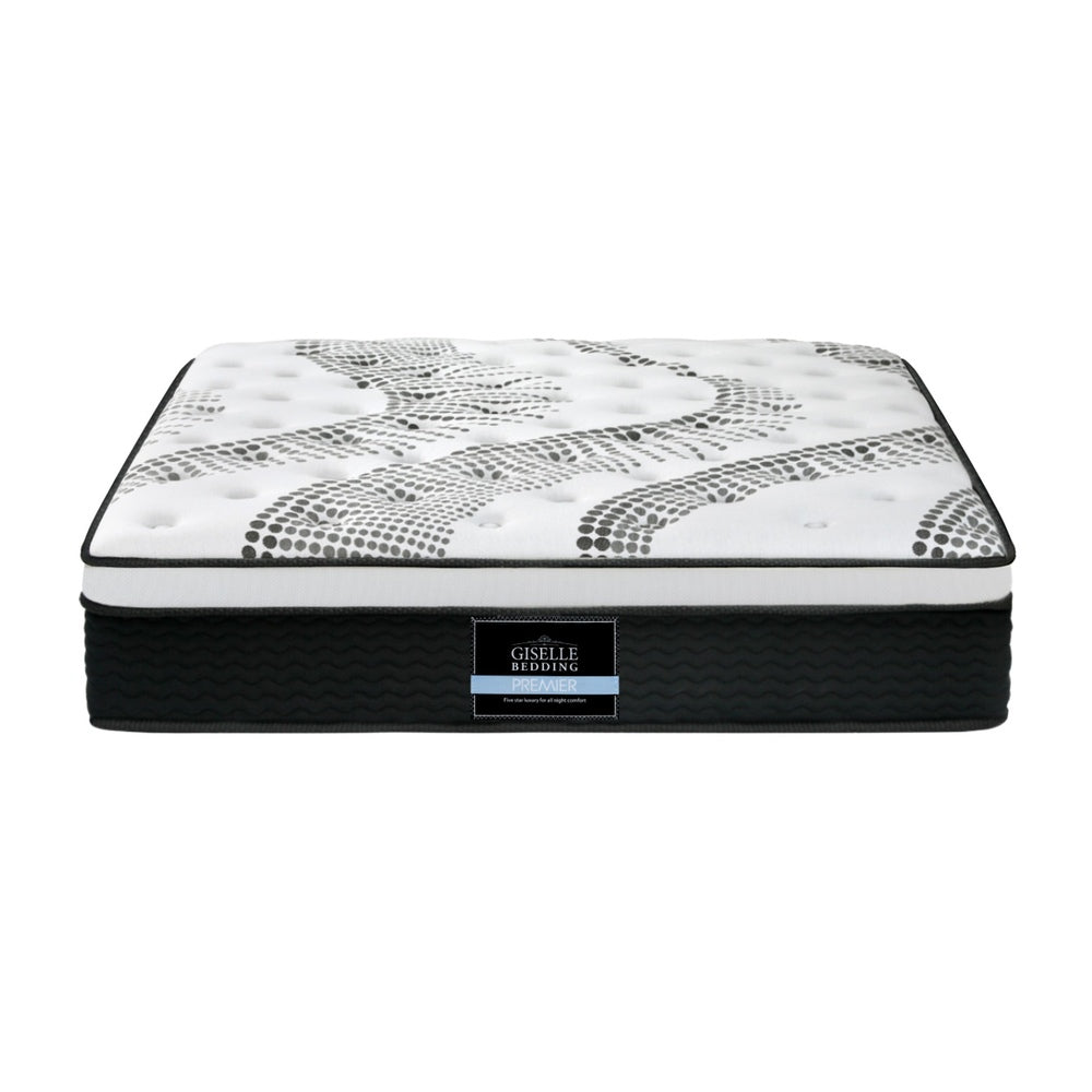 Giselle Bedding 32cm Mattress Euro Top Super King - Image 4