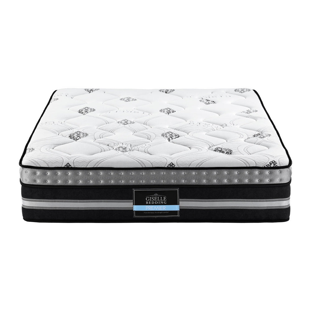 Giselle Bedding Double Mattress 35cm Bed in a Box Pocket Spring Gel Memory Foam - Image 4