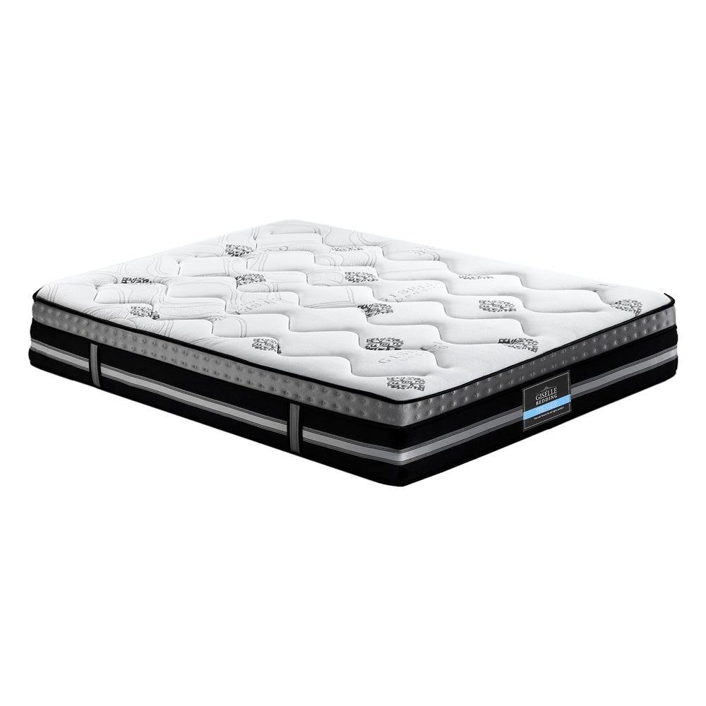 Giselle Bedding King Mattress 35cm Bed in a Box Pocket Spring Gel Memory Foam - Image 2