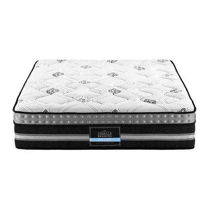 Giselle Bedding King Mattress 35cm Bed in a Box Pocket Spring Gel Memory Foam - Image 4