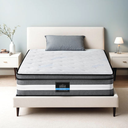 Giselle Bedding 30cm Mattress Gel Foam Pocket Spring Single