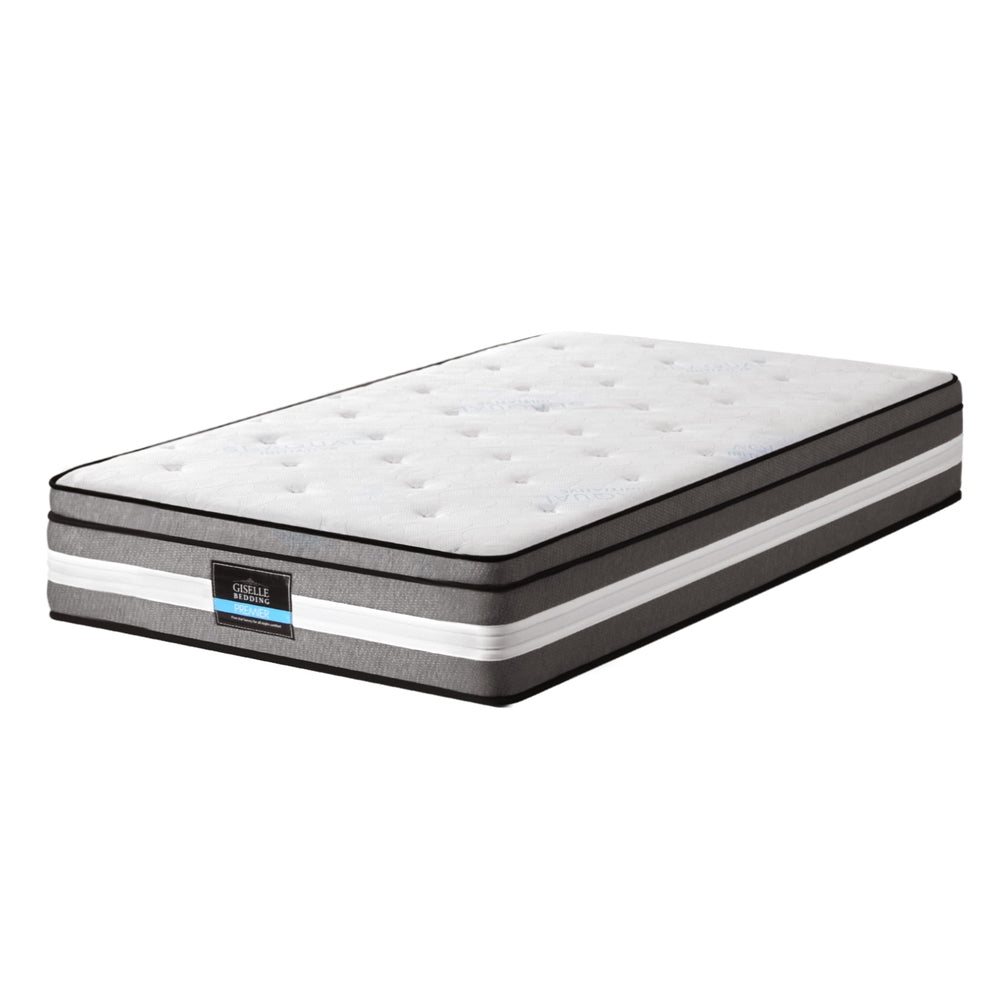 Giselle Bedding 30cm Mattress Gel Foam Pocket Spring Single - Image 2