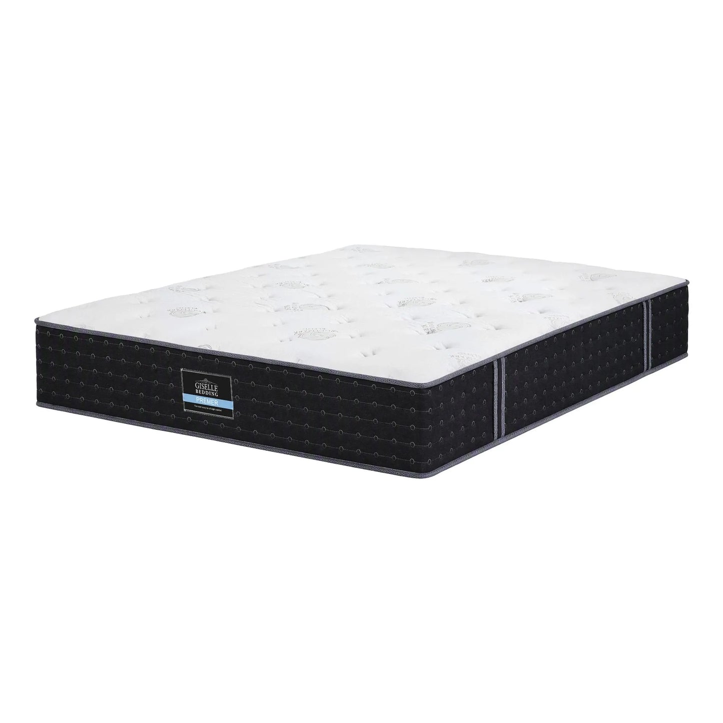 Giselle Queen Reversible Spring Mattress Cashmere Cover Gel Foam Firm 35cm - Image 9
