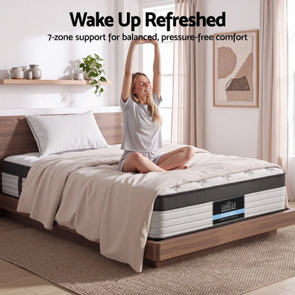 Giselle Bedding 31cm Mattress Euro Top Single - Image 7