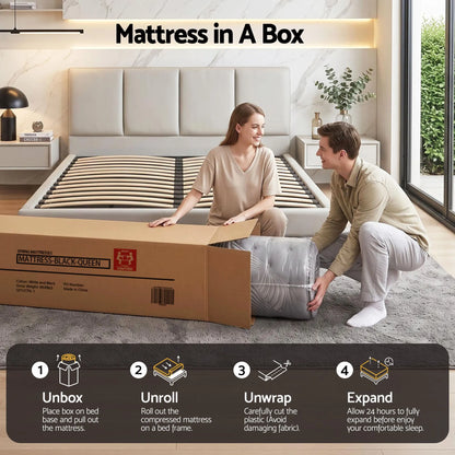 Giselle Bedding 34cm Mattress Bamboo Cover Queen - Image 9