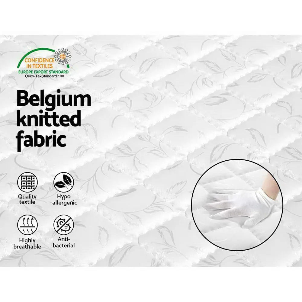 Giselle Bedding 16cm Mattress Tight Top King Single - Image 5