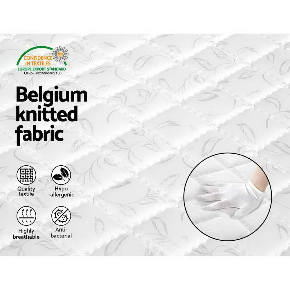 Giselle Bedding 16cm Mattress Tight Top King Single - Image 6