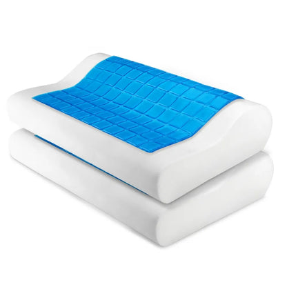 Giselle Bedding Contour Pillow Cool Gel Twin Pack - Image 8