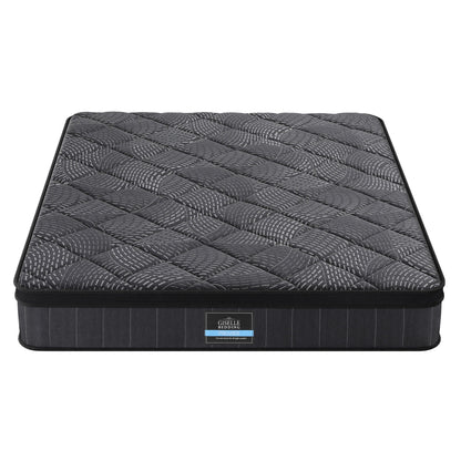 Giselle Bedding King Mattress 25cm Pocket Spring Latex Euro Top Medium Firm Bed - Image 2