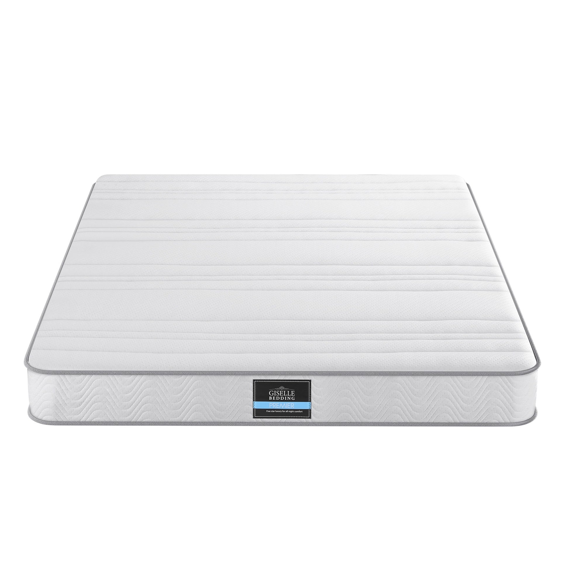 Giselle Double Mattress 20cm with Reinforced Edge Support Egg-Crate Foam - Image 4