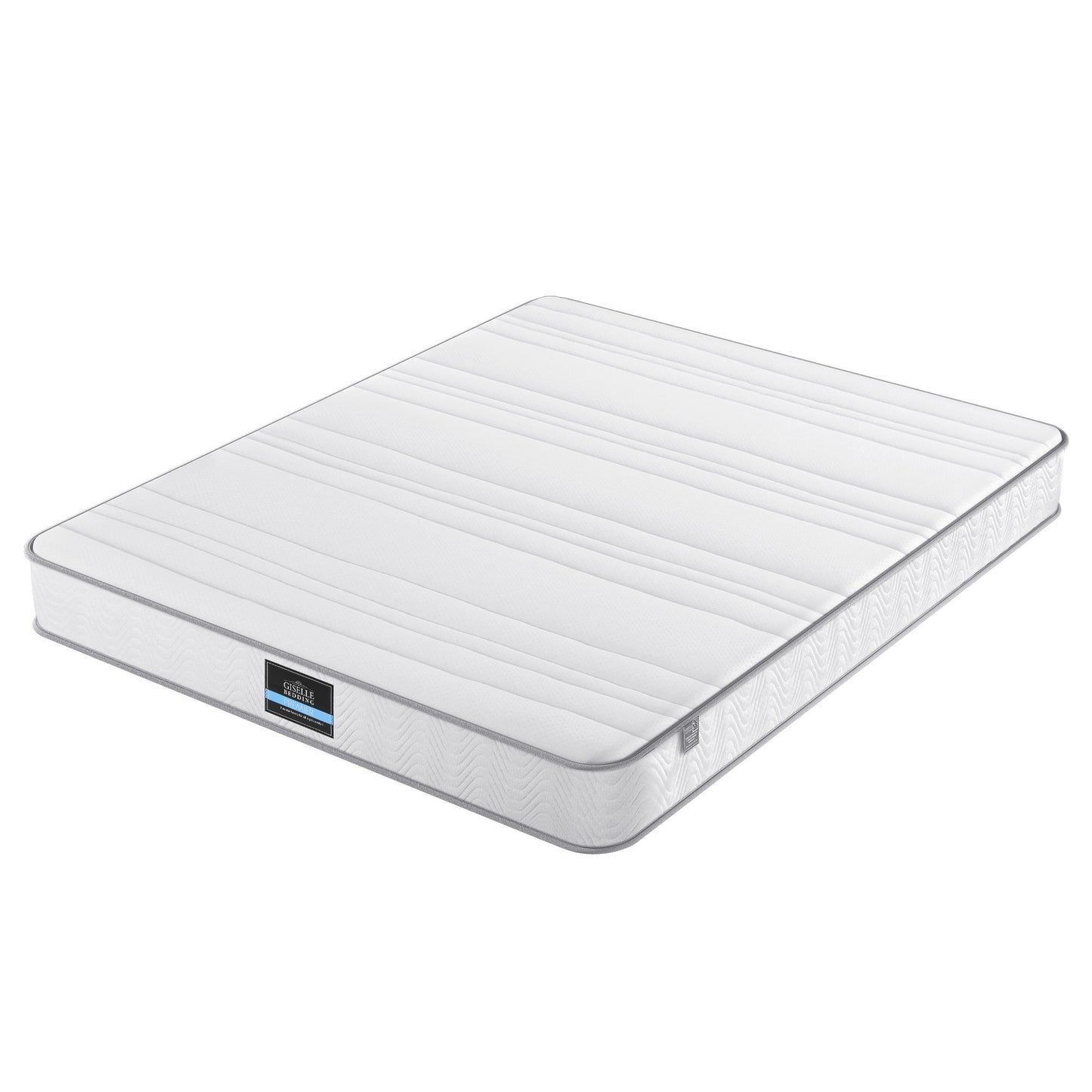 Giselle King Mattress 20cm with Reinforced Edge Support Egg-Crate Foam - Image 2