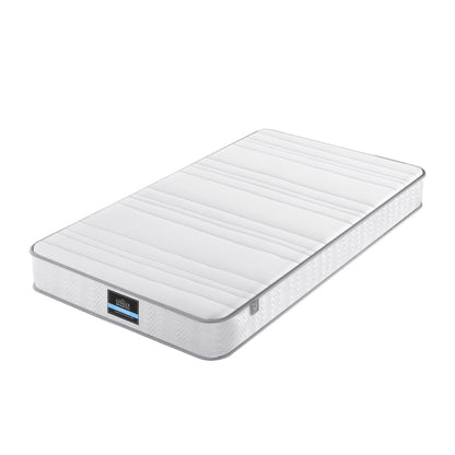 Giselle King Single Mattress 20cm with Reinforced Edge Support Egg-Crate Foam - Image 2