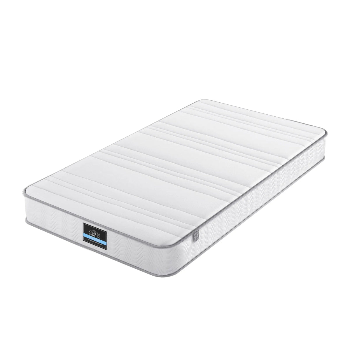 Giselle Single Mattress 20cm with Reinforced Edge Support Egg-Crate Foam - Image 2