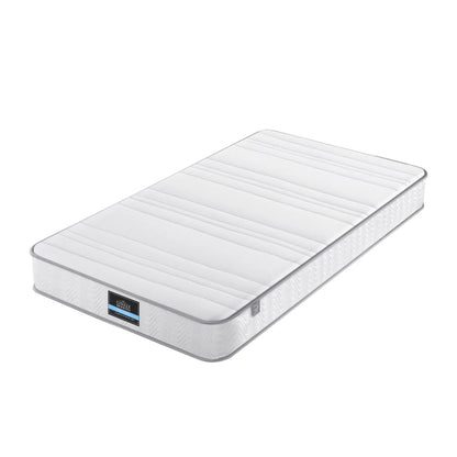 Giselle Single Mattress 20cm with Reinforced Edge Support Egg-Crate Foam - Image 2