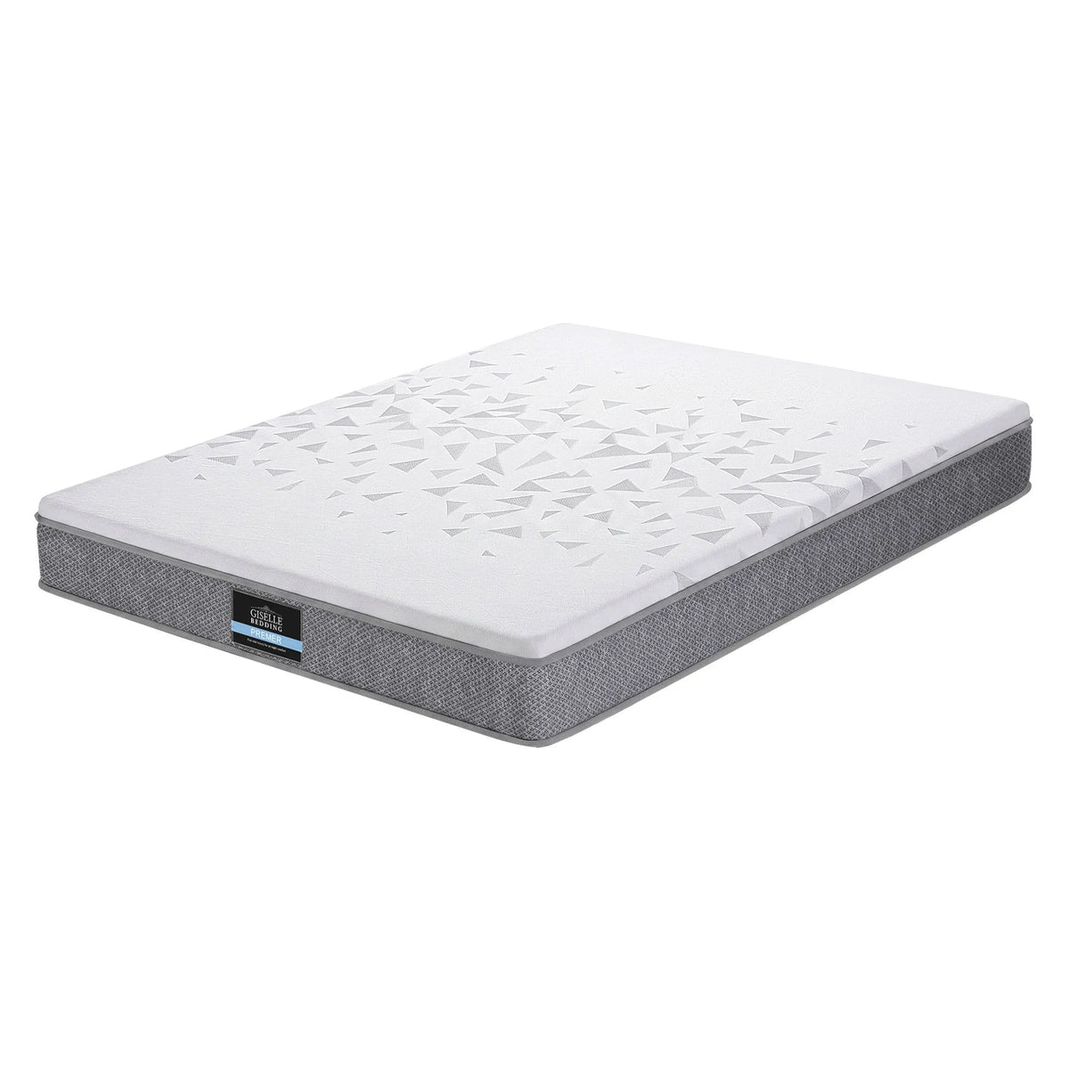 Giselle Bedding Double Mattress 23cm Pocket Spring Mattress with Adjustable Firmness Reversible Foam Layer for Medium Firm & Firm Support Motion Isolation Bedroom Bed - Image 9