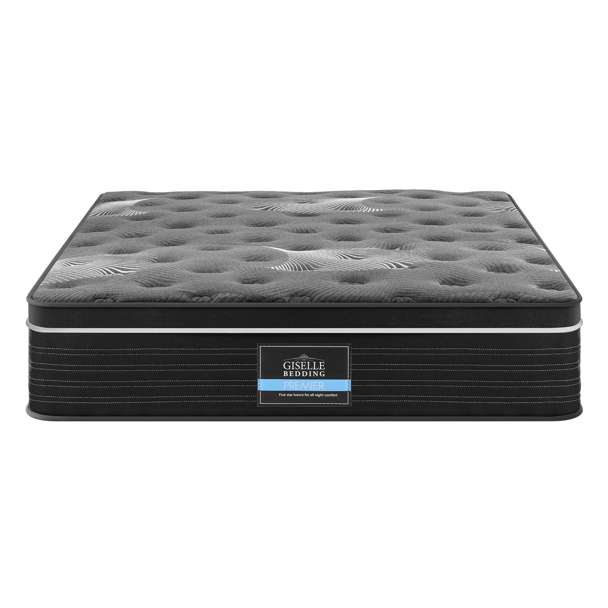 Giselle Bedding King Mattress 35cm Euro Top with Graphene Cooling Comfort Medium Firm - Image 4