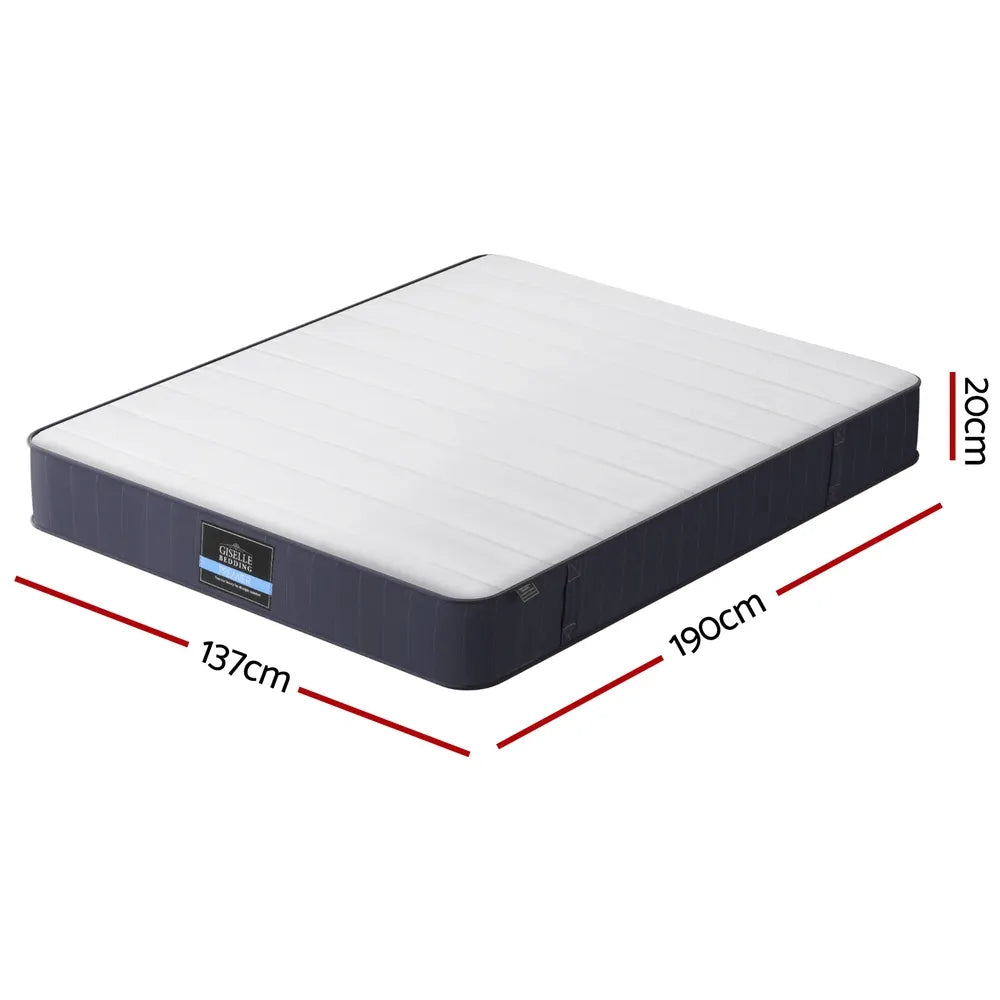 20cm Giselle Mattress Double Bed Pocket Spring Mattresses - Image 3