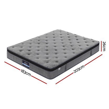26cm Giselle Mattress King Latex Foam Mattresses - Image 3