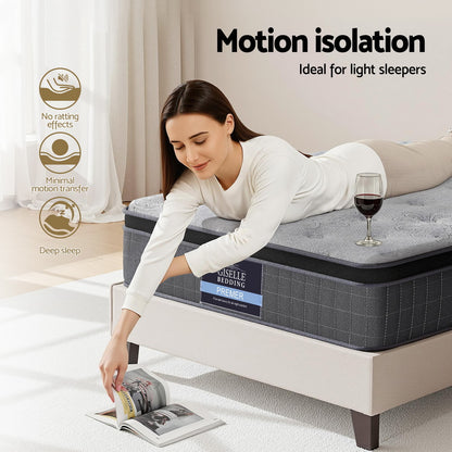 26cm Giselle Mattress King Single Latex Foam Mattresses - Image 7