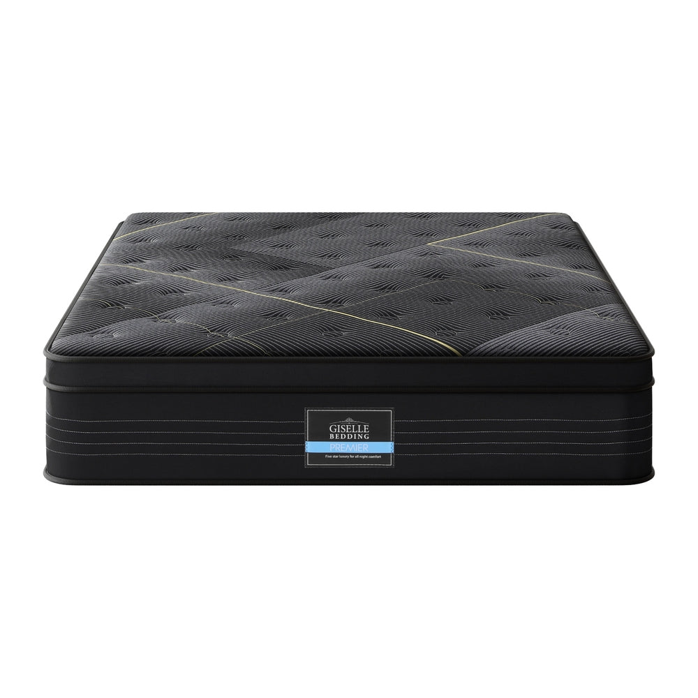 35cm Giselle Mattress King Bed Bamboo Pocket Firm Foam - Image 2