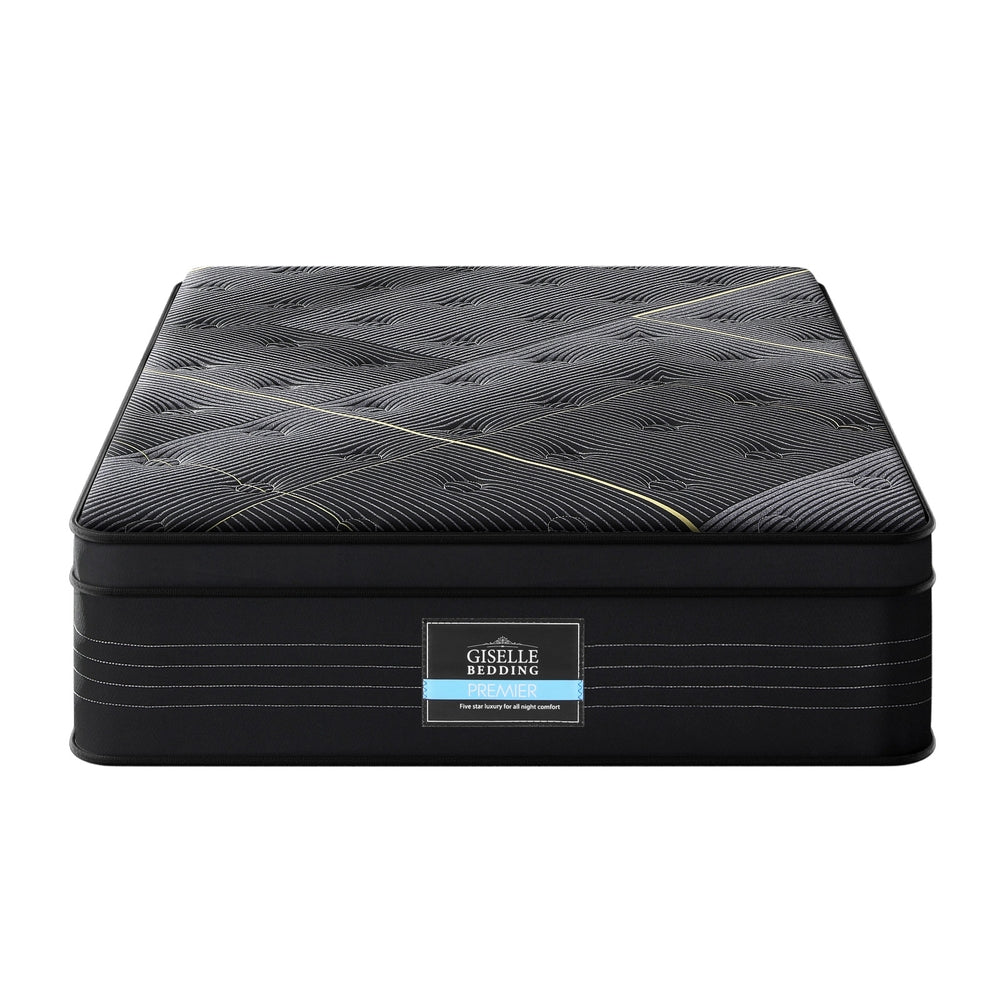 35cm Giselle Mattress King Single Bed Bamboo Pocket Firm Foam - Image 2