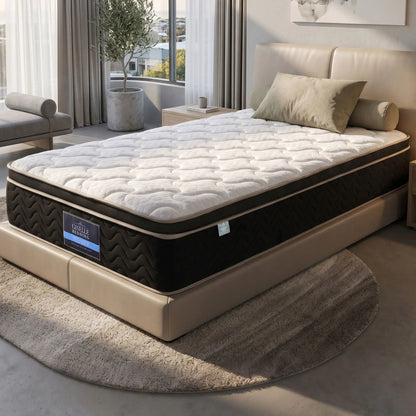 Giselle 35cm King Single Mattress Firm with Copper Memory Foam and Edge Support - Image 8