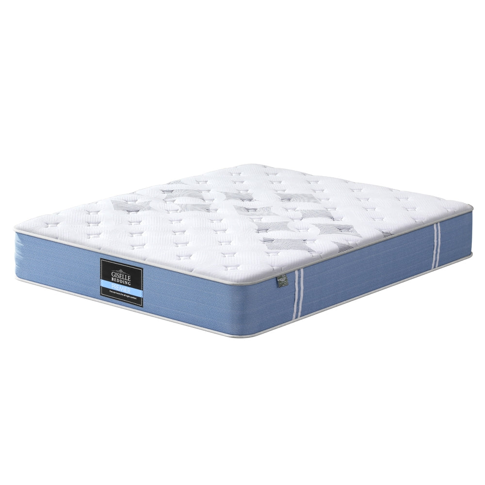 25cm Giselle Mattress Queen Bed Pocket Spring Mattresses - Image 2