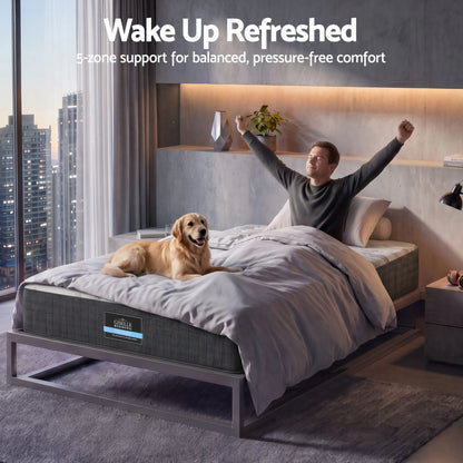 Giselle 30cm Single Mattress with Edge Support and 5-Zone Comfort - Image 5
