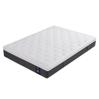 Levitex King Mattress Lumbar Support, 5-Zone Pocket Springs & 2-Row Hardened Edges for Deep Sleep, Cooling Gel Memory & Egg-Crate Foam - Image 3