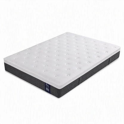 Levitex Queen Mattress Lumbar Support, 5-Zone Pocket Springs & 2-Row Hardened Edges for Deep Sleep, Cooling Gel Memory & Egg-Crate Foam - Image 3