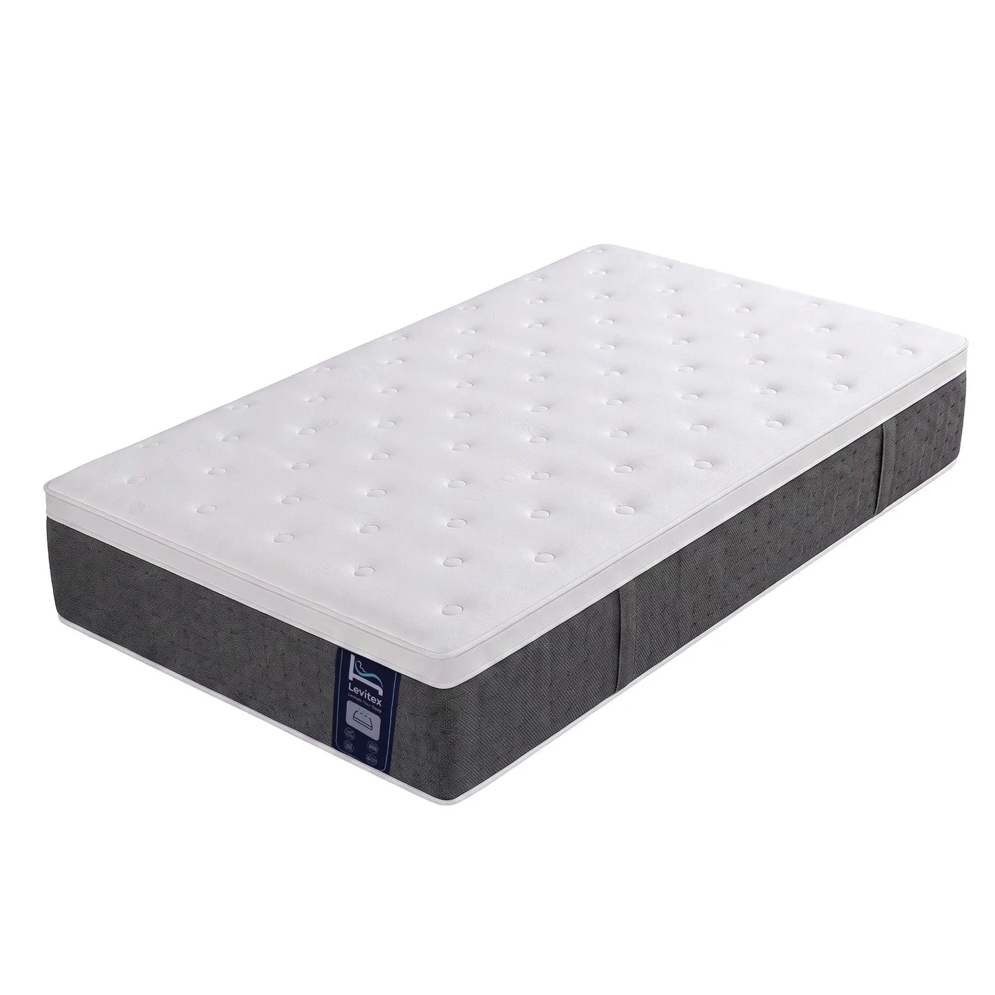 Levitex Single Mattress Lumbar Support 5-Zone Individual Pocket Spring 30CM - Image 3